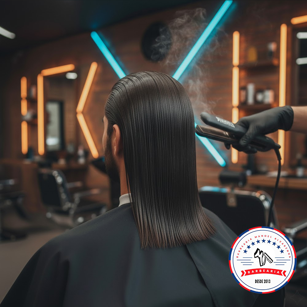 Alisamento de cabelo